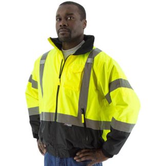 Winter Bomber Jacket, Removable Fleece Liner with Hood, Class 3 - 75-1311