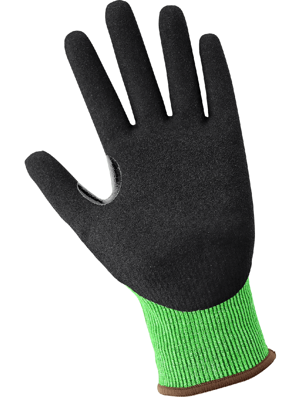 Samurai Glove® High-Visibility Nitrile Coated 18-Gauge rPET Recycled Cut Resistant Gloves with Touch Screen Fingers - CR799XFT - Image 5