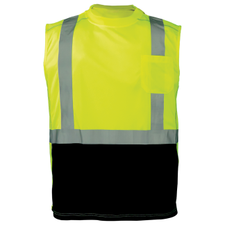 Hi-Vis T-Shirt, Sleeveless, Class 2 – GLO-202