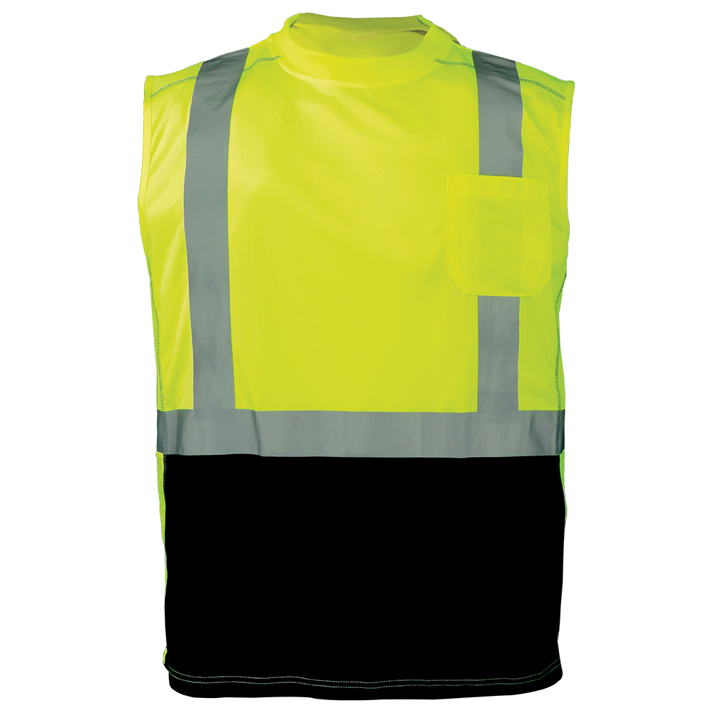 Hi-Vis T-Shirt, Sleeveless, Class 2 – GLO-202