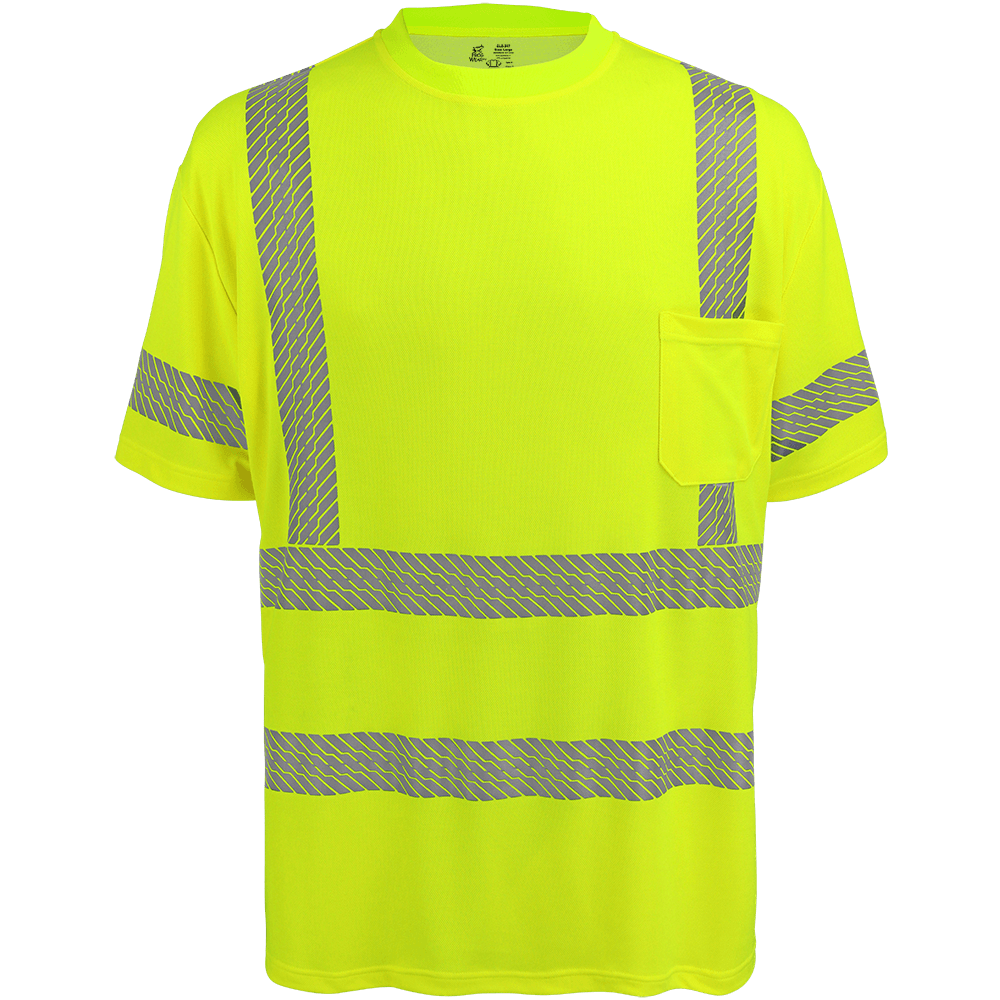 Global Glove - High Visibility Premium Self-Wicking Bamboo/Polyester Short-Sleeved Shirt – GLO-217