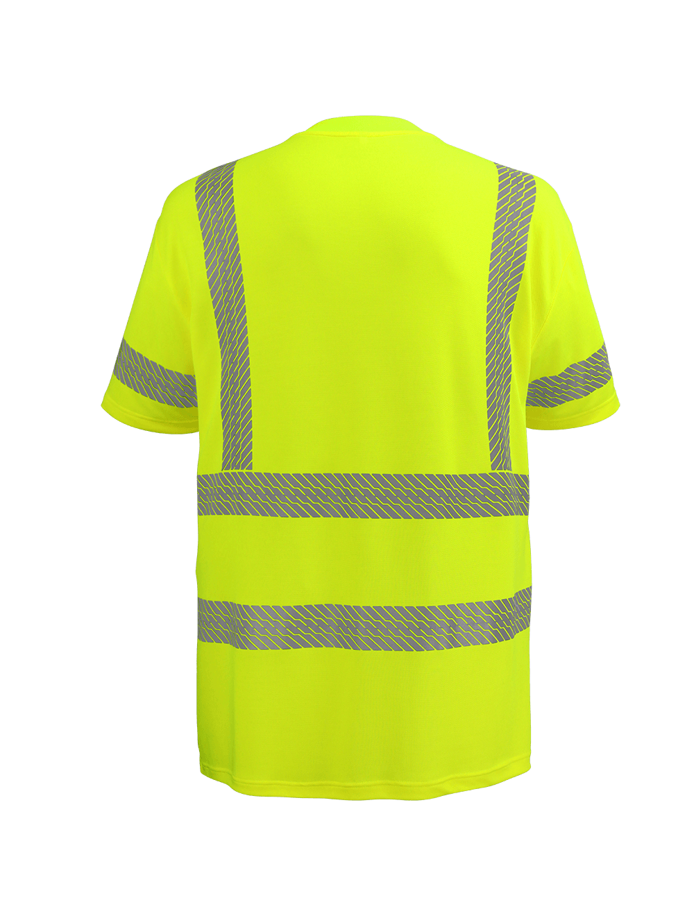 Global Glove - High Visibility Premium Self-Wicking Bamboo/Polyester Short-Sleeved Shirt – GLO-217 - Image 4