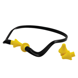 Bullhead Safety® Hearing Protection Lightweight Banded NRR 22 dB Earplugs - HP-BF1