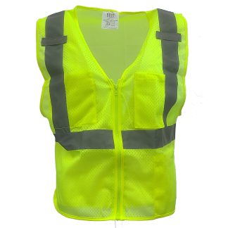Premium Mesh Vest with Zipper - JS1005