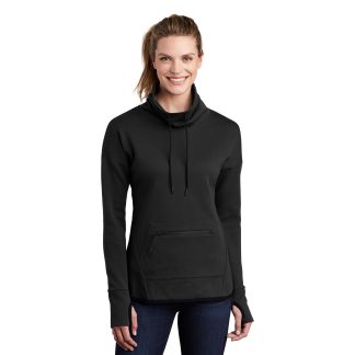 Sport-Tek® Women's Triumph Cowl Neck Pullover – LST280